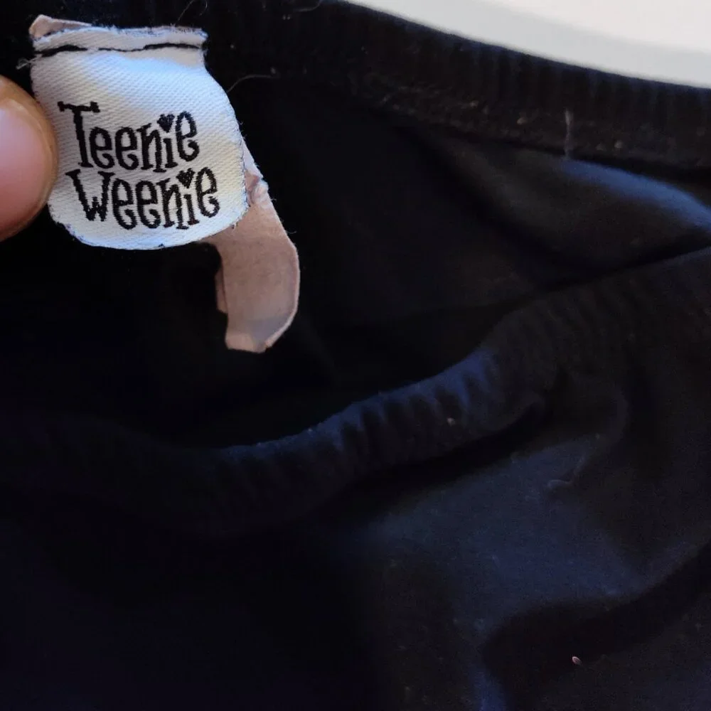 TEENIE WEENIE  Black Mini Skirt  Size Small - Picture 5 of 9